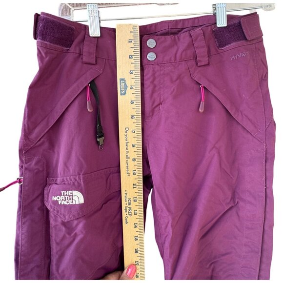 The North Face Womens XS Hyvent Purple Snow Pants.Waterproof Insulated Ski Board - Picture 5 of 12